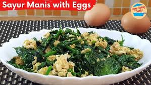 Check 'sayur mayur' translations into english. Stir Fry Sayur Manis With Egg Mani Cai With Eggs Recipe Youtube