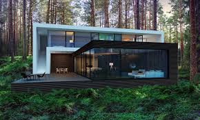 On the exterior of the house you will typically find gables inside the house you will feel right at home with a neutral color palette with wood accents mixed in. Futuristicheskie Villy Homify Modern House Exterior House Designs Exterior Architecture House