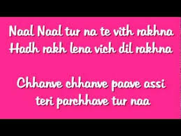 Saans Lyrics Hd Jab Tak Hai Jaan Ft Shreya Ghoshal Mohit Chauhan Youtube Kee khateya main teri heer banke. youtube