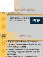 Sejarah keusahawanan dalam tamadun manusia bermula dengan. Asas Keusahawanan Bab 1