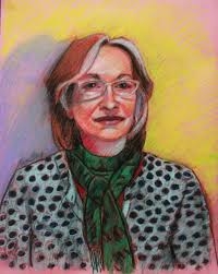 Drawing Patsy Coffey Kline 3-4-16 — The Pretentious Cleveland Portrait  Artists.