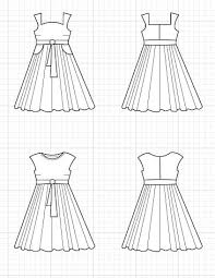 Get 3 free sewing patterns plus daily updates from sewcanshe! Trinidad Dress Technical Drawing