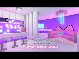 Kawaii Gamer House Adopt Me Speed Build Roblox Youtube In 2021 Adopt Me House Ideas Adopt Me Room Ideas Adopt Idea