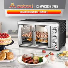 Here's what you need to know about how these ovens work and how to foods that don't fare quite so well in convection ovens are cakes, quick breads, and other items that start off as liquid batter. Toaster Convection Oven Countertop Aobosi Convection Toaster Oven Electric Rotisserie Oven Pizza Oven French Single Door Pull Bake Toast Roast Heat 47qt 45l Extra Large 1500w Stainless Steel 28x20x20 Pricepulse