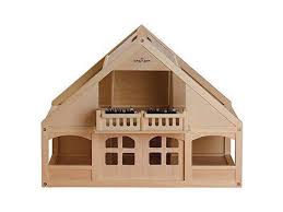Small World Toys Ryan S Room Classic Wooden Dollhouse With 6 Rooms And Balcony Newegg Com