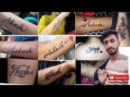 Akash Name Tattoo Design Name Tattoos Design On Hand Best Name Tattoo Designs Ideas 2021 Youtube