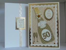 50th Golden Wedding Anniversary Card For Wife Husband Mum Dad Friends Etc Large Handmade Boxed Personalised Golden Wedding Anniversary Card Anniversary Cards Handmade Wedding Anniversary Cards
