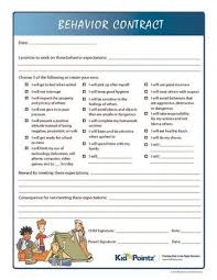 Behavior Contract Strategies For Students