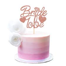 With these ideas, there are many ways to create the engagement party of your dreams. Buy Ercadio 1 Pack Bride To Be Cake Topper Rose Gold Glitter Bachelorette Party Cake Pick Bridal Shower Engagement Theme Party Cake Decorations Supplies Online In Turkey B091jxfbzm