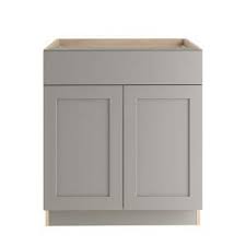 Hampton Bay Cambridge Shaker Assembled 30x34 5x24 In Base Cabinet With Soft Close Full Extension Drawer In Gray Cm3035b Kg The Home Depot In 2020 Base Cabinets Home Depot Cabinets Home Depot Kitchen