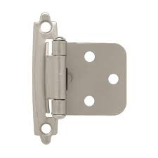 Allow the door to spring back open. Liberty Satin Nickel Self Closing Overlay Cabinet Hinge 5 Pairs H0103bl Sn U1 The Home Depot