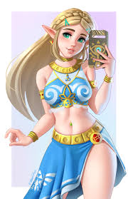 I drew Zelda in a Gerudo Vai outfit! : r/NintendoSwitch