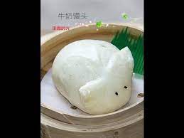 田园时光美食松软可口的牛奶馒头milk steamed bread 英文版 sweet savory asian recipes bread bun