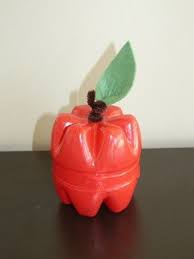 Pomme En Bouteille Plastique Activite Manuelle Gourmandise Bouteille Plastique La Pomme En Maternelle
