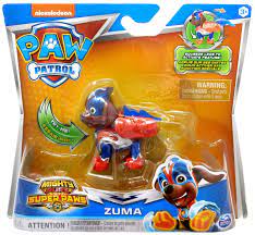 Paw patrol on a roll mighty pups save adventure bay! Paw Patrol Mighty Pups Super Paws Zuma Figure Spin Master Toywiz