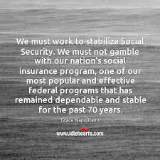 * explicit provision is made to account for the income and expenses (often through a trust fund); We Must Work To Stabilize Social Security We Must Not Gamble With Idlehearts