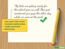How To Write A Letter To A Friend 15 Steps With Pictures