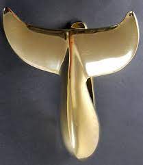 Solid Brass Whale Tail Doorknocker Nautical Door Knocker Ocean Sea Life Beach Ebay Other door knocker classics are the ring and the doctors knocker.