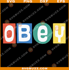 J Hope Obey Big Shot Svg Obey Big Shot Svg