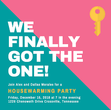 Design Your Own Custom Housewarming Invitations Canva More often than not, moving house means. housewarming invitations