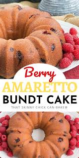 Raspberry Amaretto Bundt Cake A Dense Delicious Pound Cake Recipe Full Of Fresh Raspberries And In 2020 Homemade Desserts Baked Dessert Recipes Dessert Recipes Easy