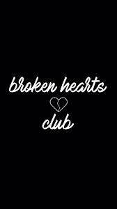 Aesthetic Broken Heart Black And Blue Wallpaper Broken Hearts Club Broken Heart Wallpaper Broken Hearts Club Heartbreak Wallpaper