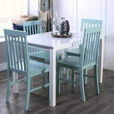 Greyson 5 Piece Dining Set In White Sage White Green Modern Farmhouse Dining Dining Room Sets Kitchen Dining Sets