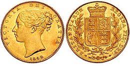 The sovereign is a gold coin of the united kingdom that has a nominal value of one pound sterling.struck since 1817, it was originally a circulating coin that was accepted in britain and elsewhere in the world; Sovereign British Coin Wikipedia