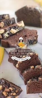 saftiges schoko bananenbrot ohne zucker weizen und fett backina de bananenbrot ohne zucker schokoladen bananenbrot bananen brot