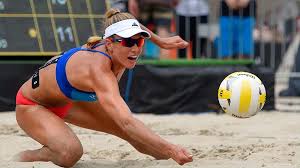 Similar to indoor volleyball, the objective of the game is to send the ball over the net and to ground it on the opponent's side of the court. Beach Volleyball S Star Players To Watch At The Tokyo 2020 Olympics Volleyverse