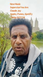 New Music- SUPERSTAR YOU ARE, Claude Jay, A Purple MaJic Production  available today, 9/27/24, Apple Music, Spotify, iTunes, YouTube and  worldwide platforms. Your support is appreciated. Thank you! ...