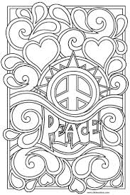 Item Hippie Coloring Design The Word Artwork Color Periods Love Coloring Pages Coloring Pages For Teenagers Coloring Pages