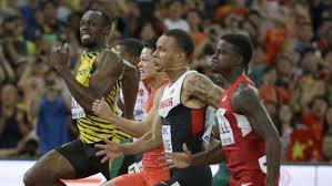 During an interview with swedish tv, the canadian track star was embraced and complimented by the world's fastest man.»»» subscribe to cbc news to watch more. Bolt Mum On Naming Successor