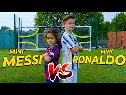 epic mini messi vs mini ronaldo skills battle billy wingrove jeremy lynch epic mini messi vs mini ronaldo skills