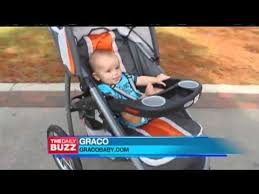 Daily Buzz Segment Featuring The Graco Fastaction Fold Jogger Click Connect Youtube