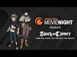 Similar to 'black clover' all. Official Teaser Black Clover Crunchyroll Movie Night Youtube