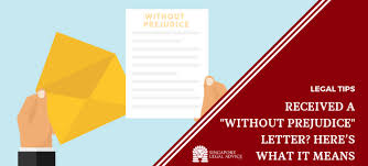 7 how to write business email format? Received A Without Prejudice Letter Here S What It Means Singaporelegaladvice Com