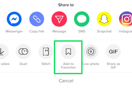 In the mobile app, on ios. How To Favorite Or Like A Video On Tiktok