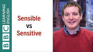 Sensible vs Sensitive - English In A Minute - YouTube