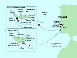 Azores And Madeira Map Portugal Map - Amazing Journeys