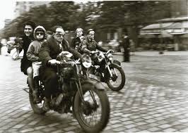 Motorcyclists Porte De Orlean Paris By Robert Doisneau 1953 Robert Doisneau Photo Photographer