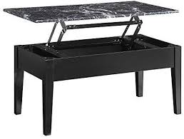 The brick offers many different styles of modern coffee tables, round coffee tables, rustic coffee tables, industrial coffee tables, and contemporary coffee tables. Amazon Com Faux Marble Lift Top Coffee Table Black Kitchen Dining Lift Top Coffee Table Black Coffee Tables Cheap Coffee Table