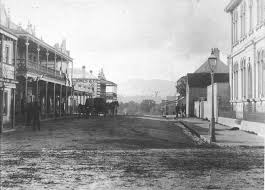 Church St Bega Looking North In 1890 Bega New South Wales South Wales