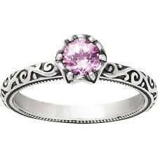 If you want to buy my panties James Avery Lab Created Pink Sapphire Cherished Birthstone Ring Silver Rings Jewelry Watches Shop The Exchange