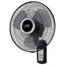 Spt 16 Wall Mount Fan With Remote Lowes Com In 2021 Wall Mounted Fan Wall Mounted Fans Wall Fan