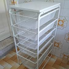 Was very simple to put together and looks great. Ikea Wire Mesh Clothing Drawer Furniture Home Living Furniture Shelves Cabinets Racks On Carousell