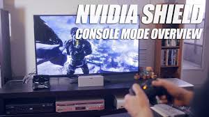 With the console mode, the nvidia shield essentially becomes an ouya, allowing users to pair a bluetooth gamepad to the shield and then sit back on their couch playing their favorite games on a tv screen instead of the shield's small offering. Nvidia Shield Console Mode Gamestream Overview Youtube