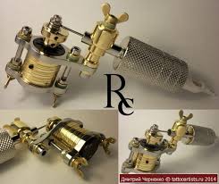 Black And Gold Tattoo Machine Pin On Tattoo Machine