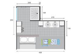 Exemple Plan De Salle De Bain De 8m2 Amenagement Salle De Bain Plan Salle De Bain Salle De Bain