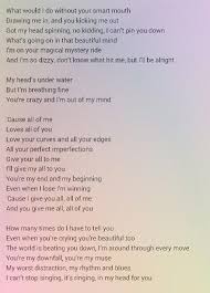 This Is The Song My Bf I Want To Dance To As Our First Dance At Our Wedding 3 All Of Me By John Legand Bettemid Song Lyric Prank Great